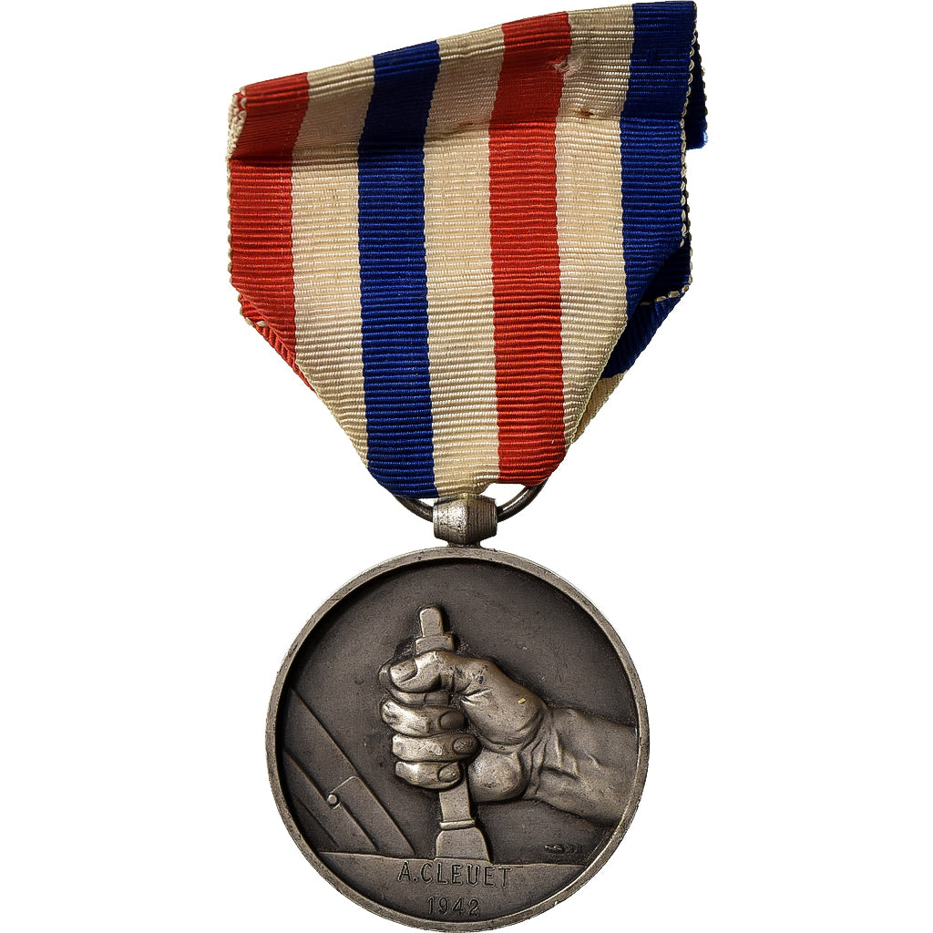 Francia, Médaille des cheminots, medaglia, 1942, Eccellente qualità