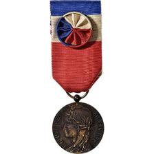 França, Honneur-Travail, République Française, medalha, 1985, Qualidade Muito