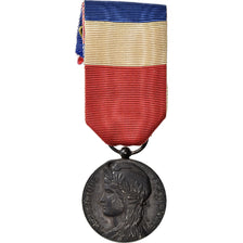 França, Honneur-Travail, République Française, medalha, 1983, Qualidade Muito