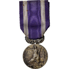 France, Union des Amicales Laïques du Nord, Medal, Excellent Quality, Silvered