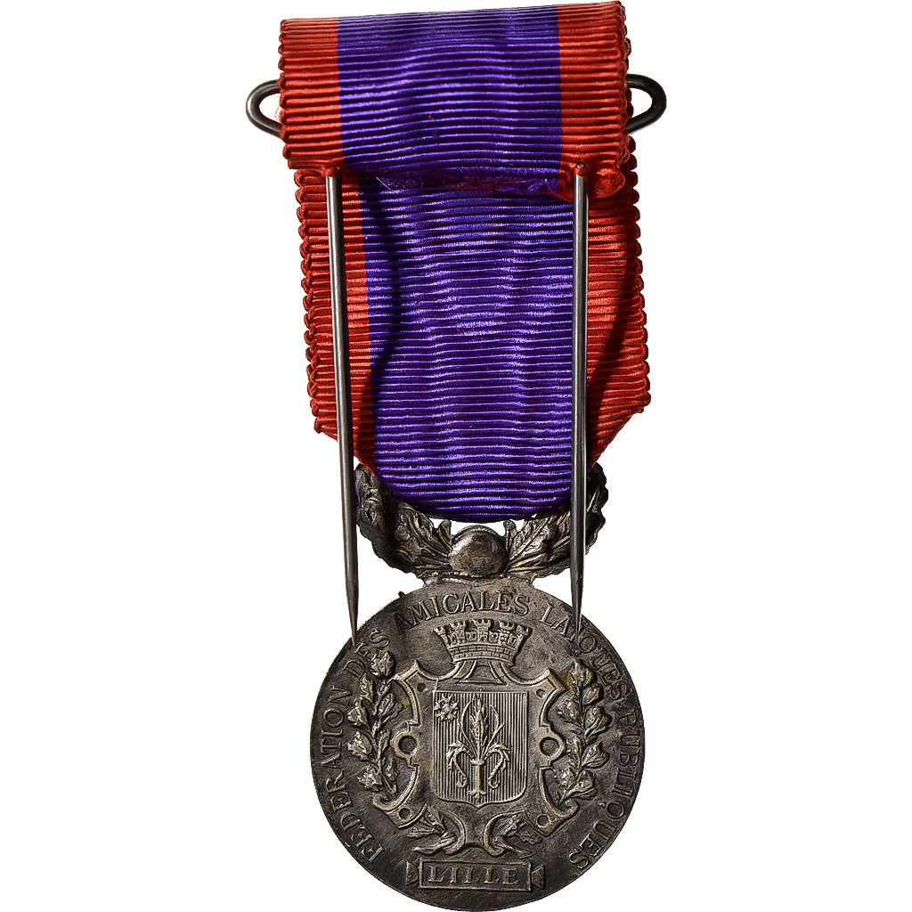 Frankrijk, Fédération des Amicales Laïques Publiques de Lille, Medaille