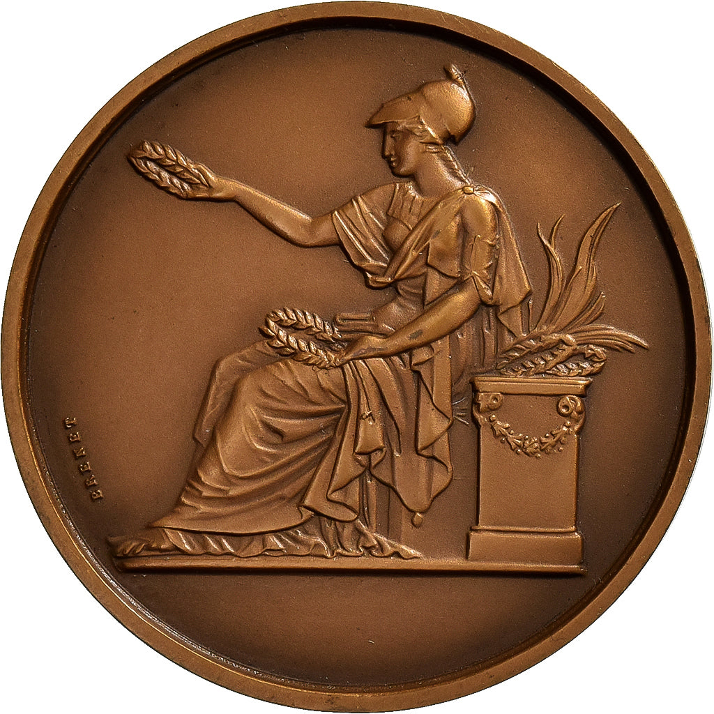 Francja, medal, Société Industrielle du Nord de la France, Lille, Brązowy