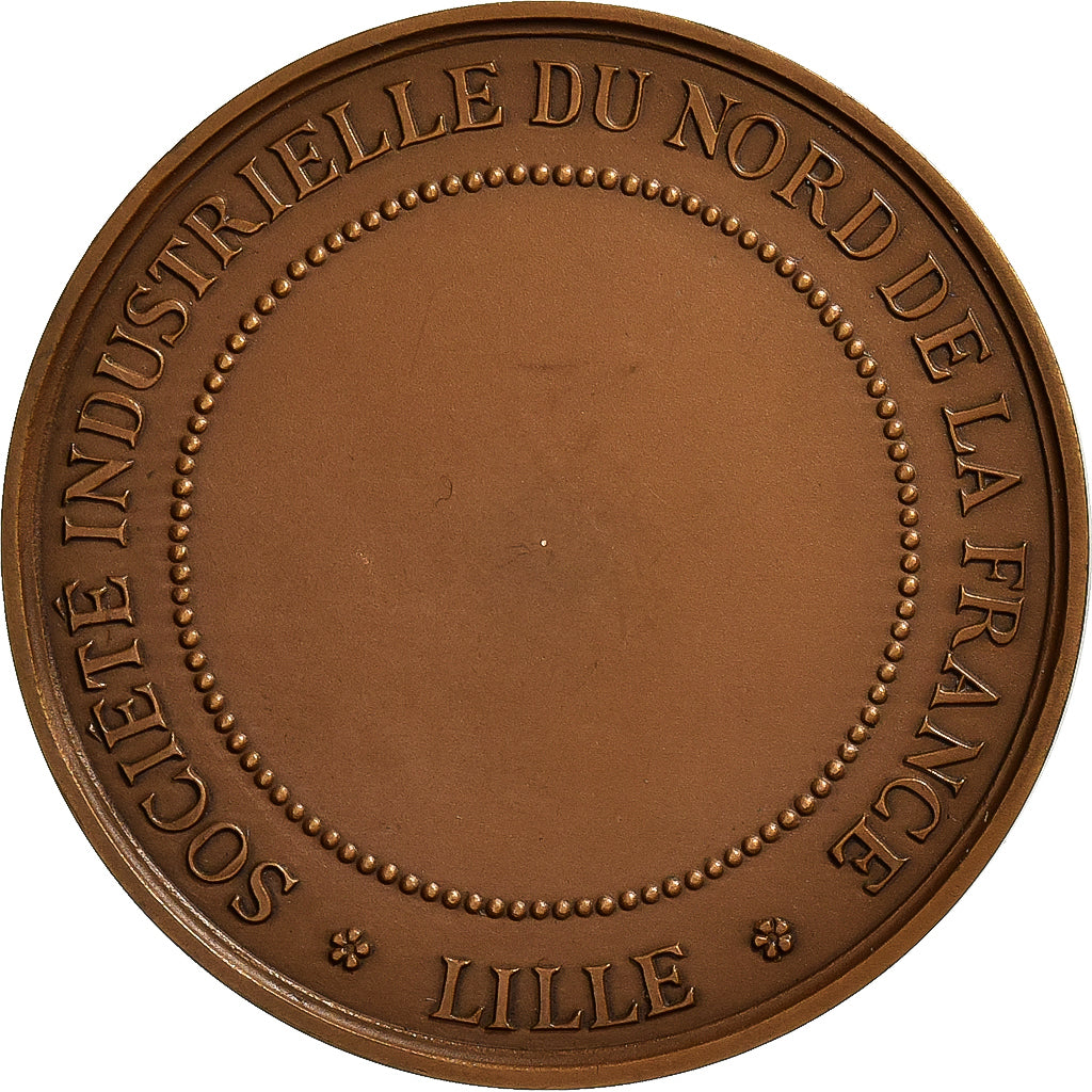 Francja, medal, Société Industrielle du Nord de la France, Lille, Brązowy