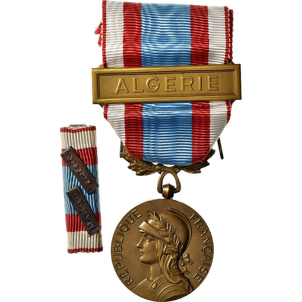 Frankrijk, Afrique du Nord, Algérie, Medaille, Niet gecirculeerd, Bronzen, 30