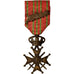 Belgique, Croix de Guerre, Médaille, 1939-1945, Une Citation, Excellent