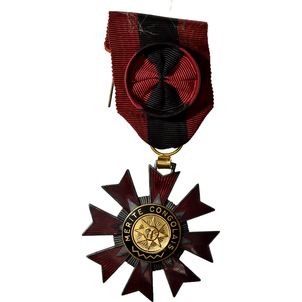 Congo Republic, Ordre du Mérite Congolais, Officier, Medal, ND (1959)