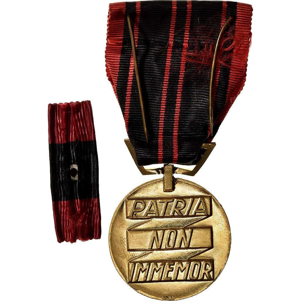 France, Résistance, Patria Non Immemor, WAR, Médaille, 1940, Excellent