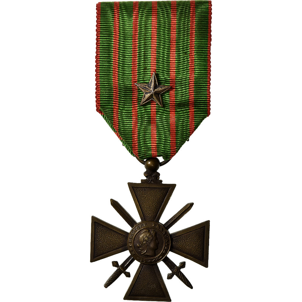 França, Croix de Guerre, WAR, medalha, 1914-1918, Une Citation, Qualidade