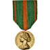 Francia, Médaille des Évadés, medalla, Sin circulación, Bronce dorado, 29
