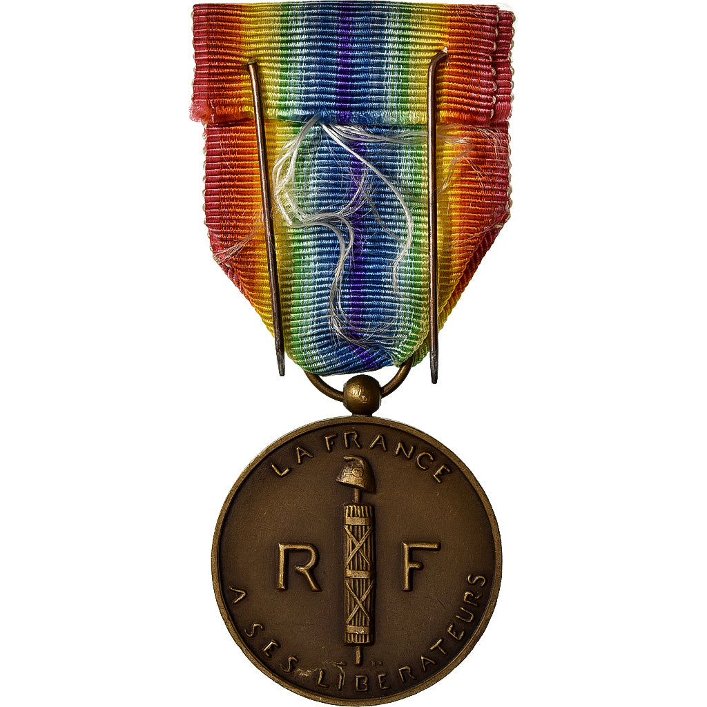 França, La France Libérée, à ses Libérateurs, WAR, medalha, 1944, Qualidade