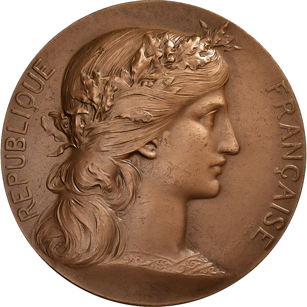 France, Medal, Direction des Eaux et Forêts, Pisciculture, Bronze, Dubois.H