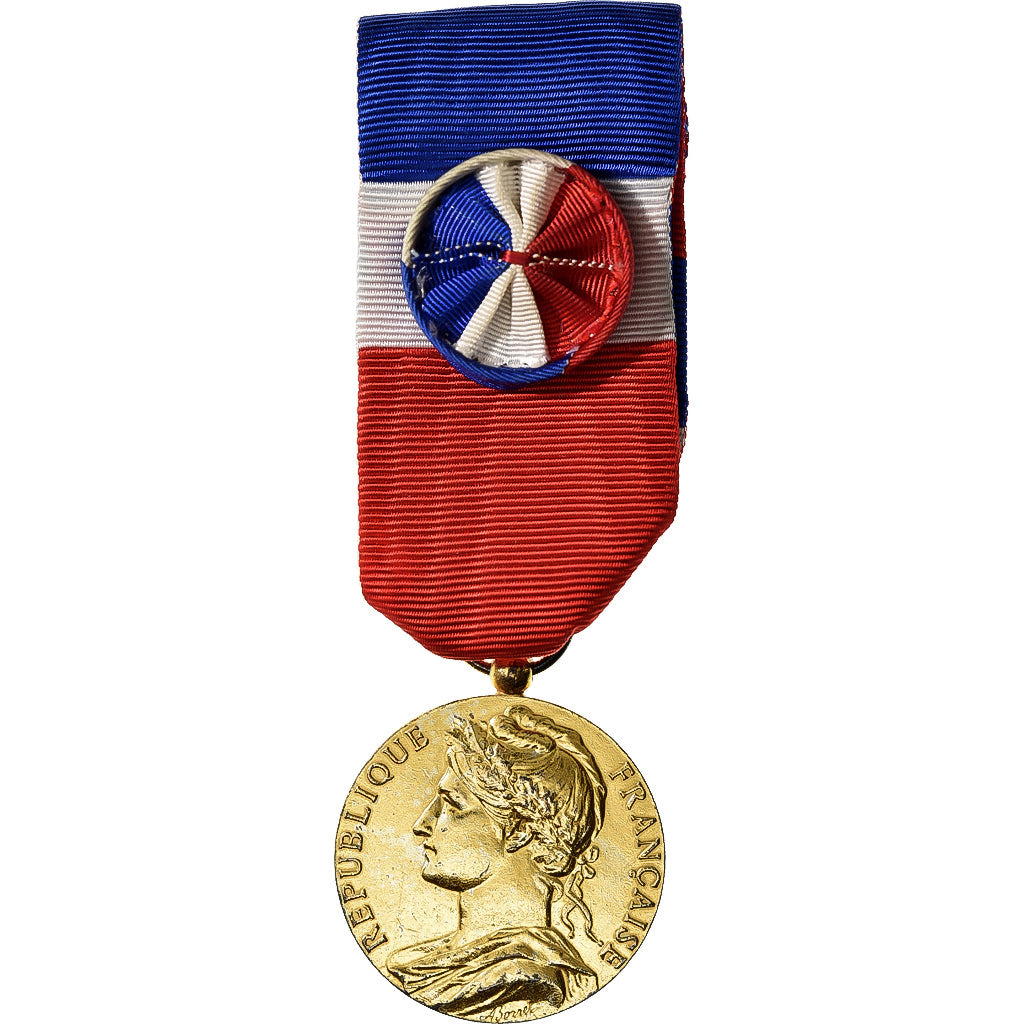 Francja, Honneur-Travail, République Française, medal, 1988, Doskonała