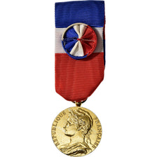 Francja, Honneur-Travail, République Française, medal, 1988, Doskonała