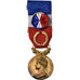 França, Honneur-Travail, République Française, medalha, 1996, Couronne