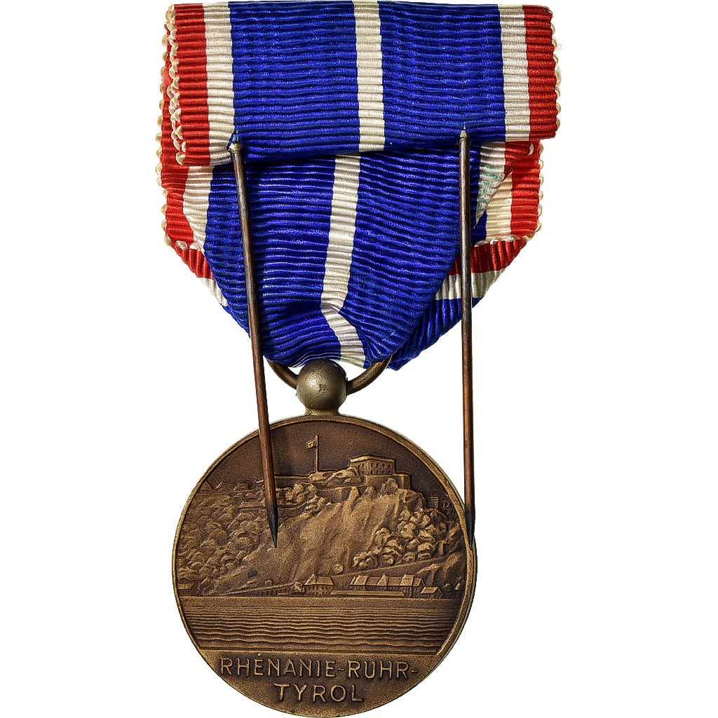 France, Rhénanie-Ruhr-Tyrol, Médaille, undated (1925), Non circulé, Delannoy