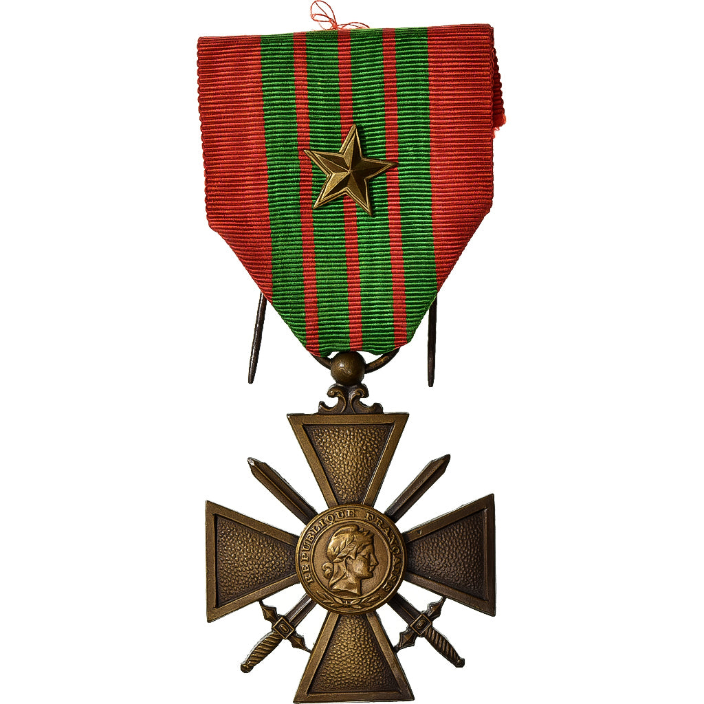 Frankrijk, Croix de Guerre, Medaille, 1939, Une Citation, Niet gecirculeerd