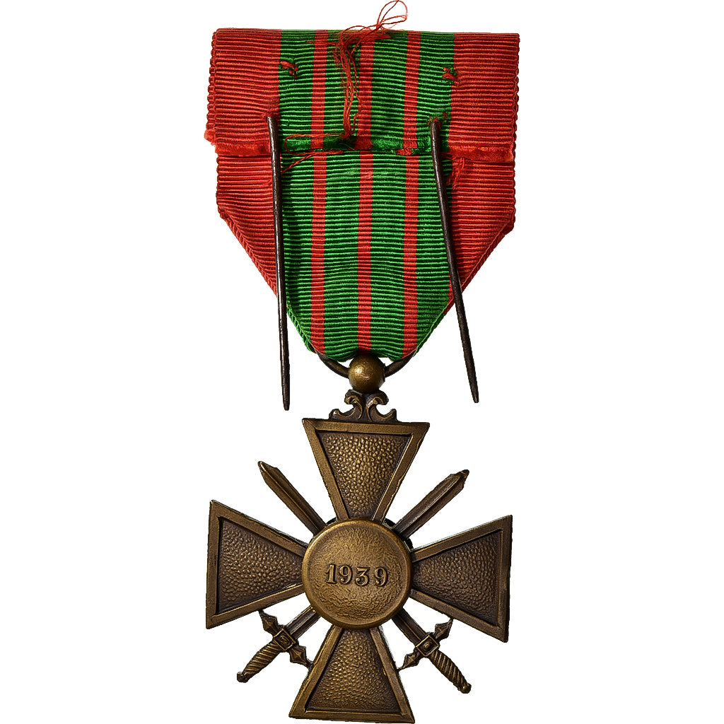 Frankrijk, Croix de Guerre, Medaille, 1939, Une Citation, Niet gecirculeerd
