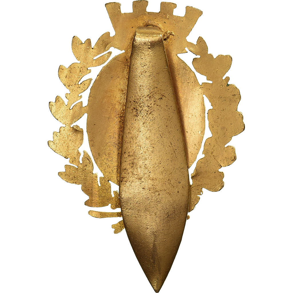 França, medalha, Caisse des Ecoles du 18ème Arrondissement de Paris, Latão