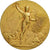 Francia, medalla, Médaille au Mérite, 1975, Bronce dorado, Dubois.H, MBC+