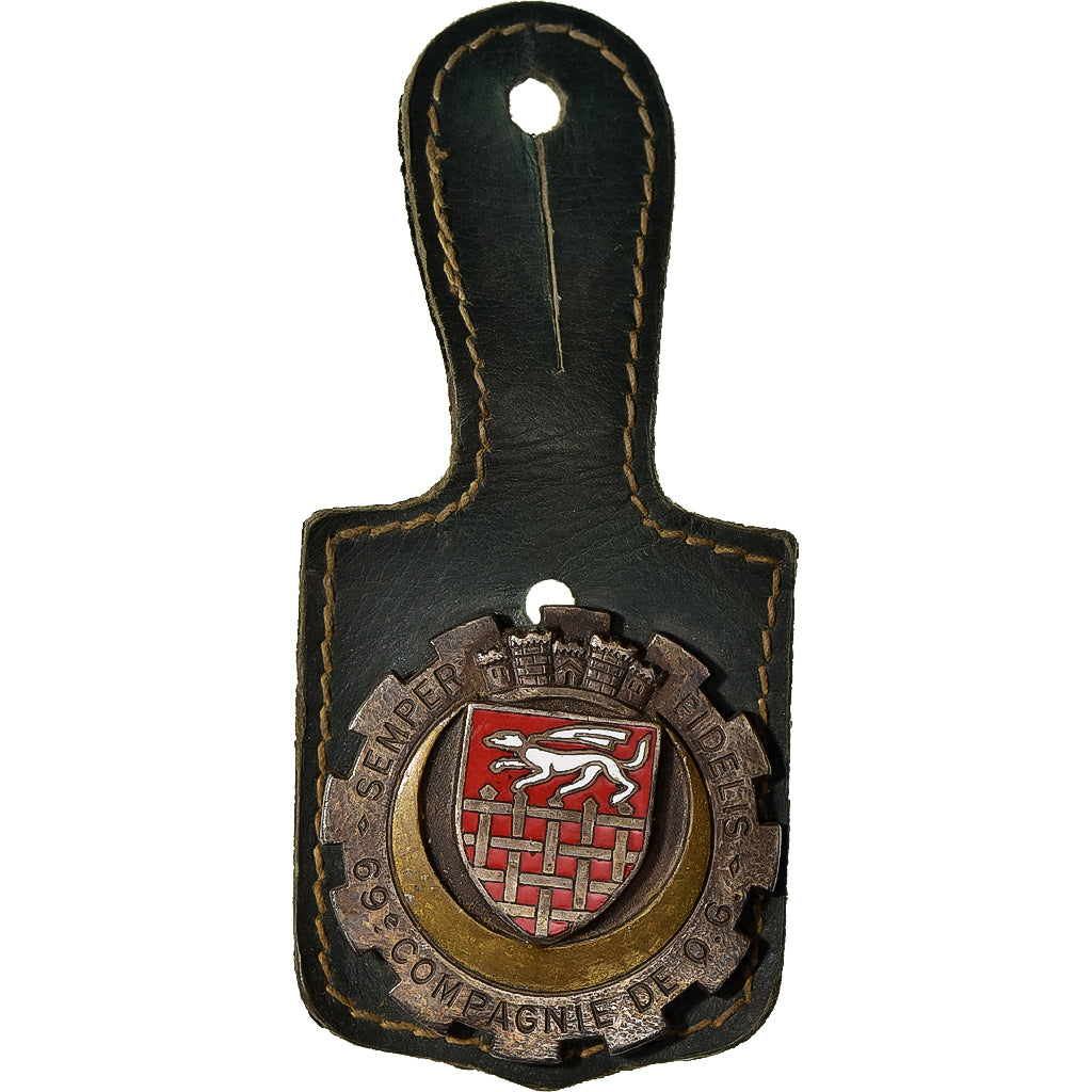 Francja, Pucelle, 69 ème Compagnie de Q.G, Métal, EF(40-45)