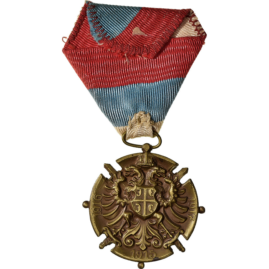 Serbien, Médaille commémorative de Serbie, Medaille, 1914-1918, Very Good