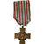 France, Croix du Combattant, WAR, Medal, 1939-1945, Very Good Quality, Bronze