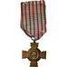 France, Croix du Combattant, WAR, Medal, 1939-1945, Very Good Quality, Bronze