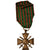 França, Croix de Guerre, medalha, 1914-1918, Qualidade Muito Boa, Bronze, 38