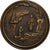 Francia, medaglia, Centenaire Lourdes, Année Jubilaire, Pie XII, 1958, Bronzo