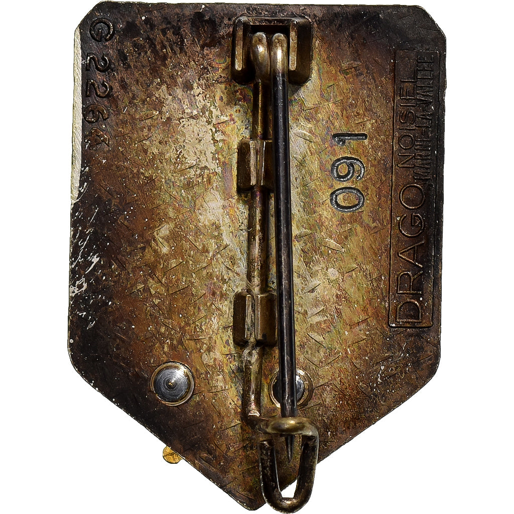 Maroko, Broche, Régiment d'Artillerie Coloniale, Métal, AU(55-58)