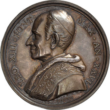 CITTÀ DEL VATICANO, medaglia, Leone XIII, Spiritu Sancto, 1882, Argento