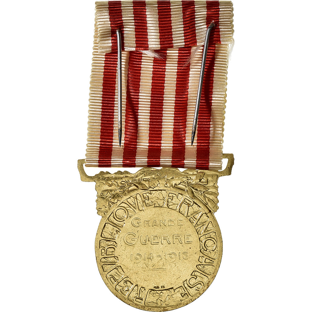 Francia, Grande Guerre, medaglia, 1914-1918, Eccellente qualità, Morlon