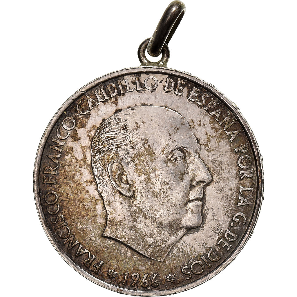 Spain, Caudillo and regent, 100 Pesetas, 1966, Madrid, Silver, EF(40-45), KM:797