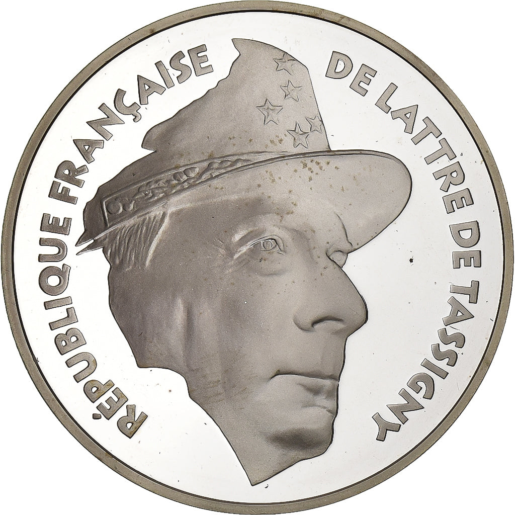 Moneta, Francja, Lattre de Tassigny, 100 Francs, 1994, Paris, Proof, MS(65-70)