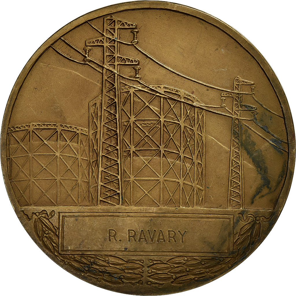 France, Medal, Électricité de France et gaz de France, Bronze, Dropsy