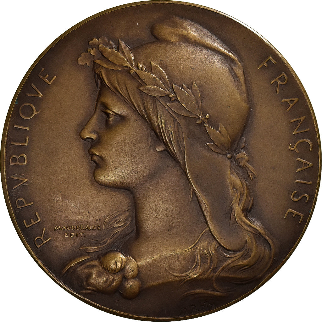 Francia, medaglia, Ville de Montrouge, Bronzo, O.Roty, SPL-
