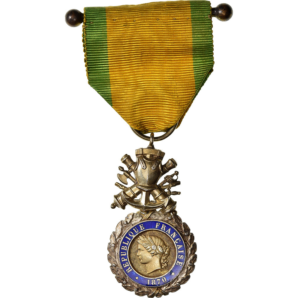 Francia, Troisième République, Valeur et Discipline, medaglia, 1870