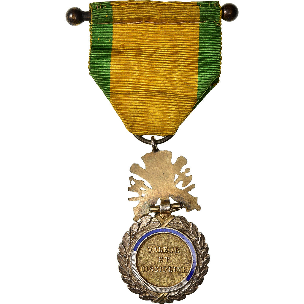 Francia, Troisième République, Valeur et Discipline, medaglia, 1870