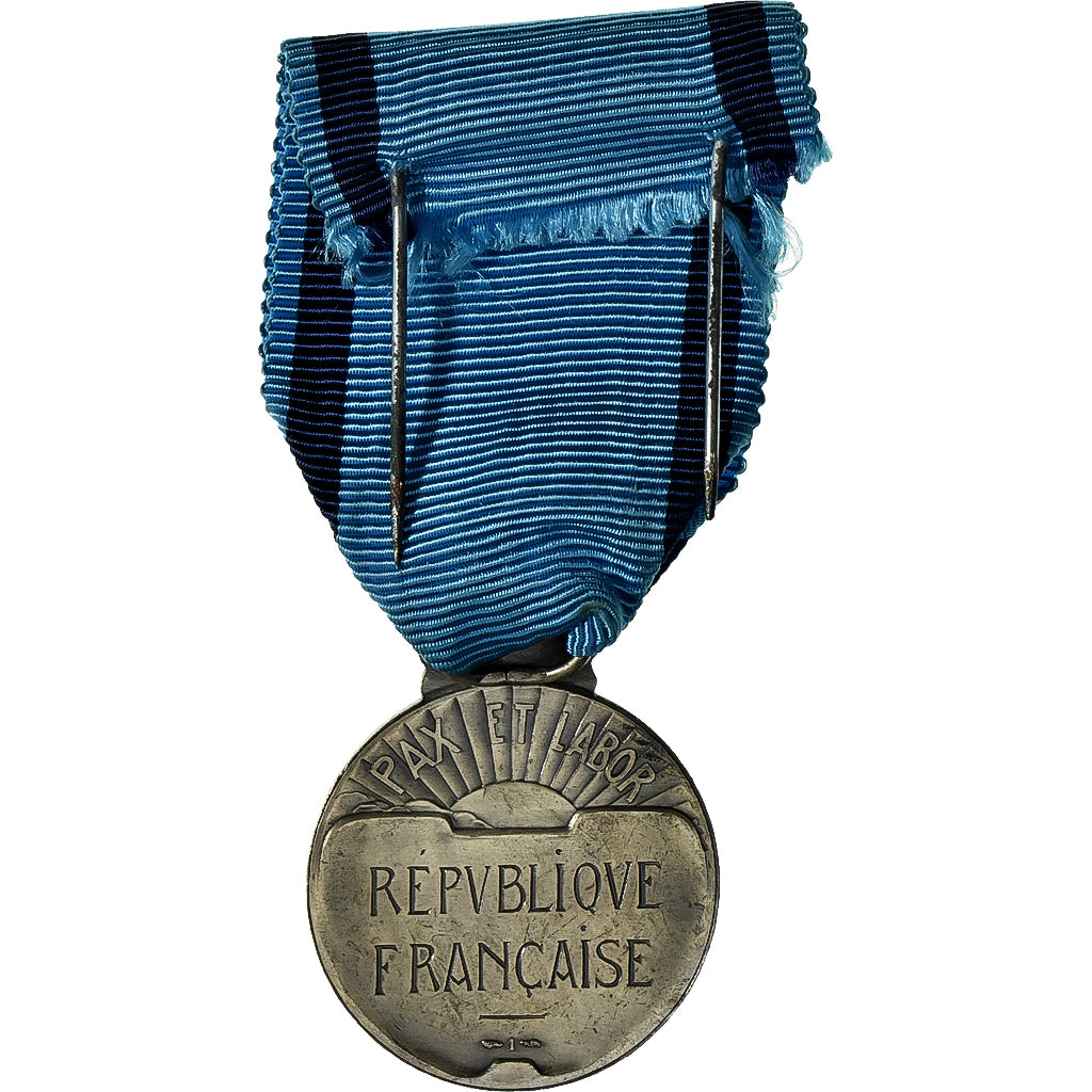France, Jeunesse et sports, Médaille, Excellent Quality, Argent, 27