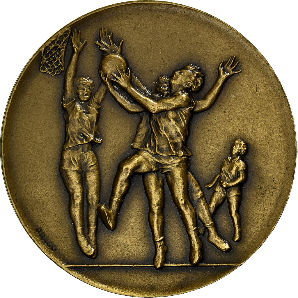 Francia, medaglia, Sport, Basket-Ball, 1971, Bronzo, Drago, BB+