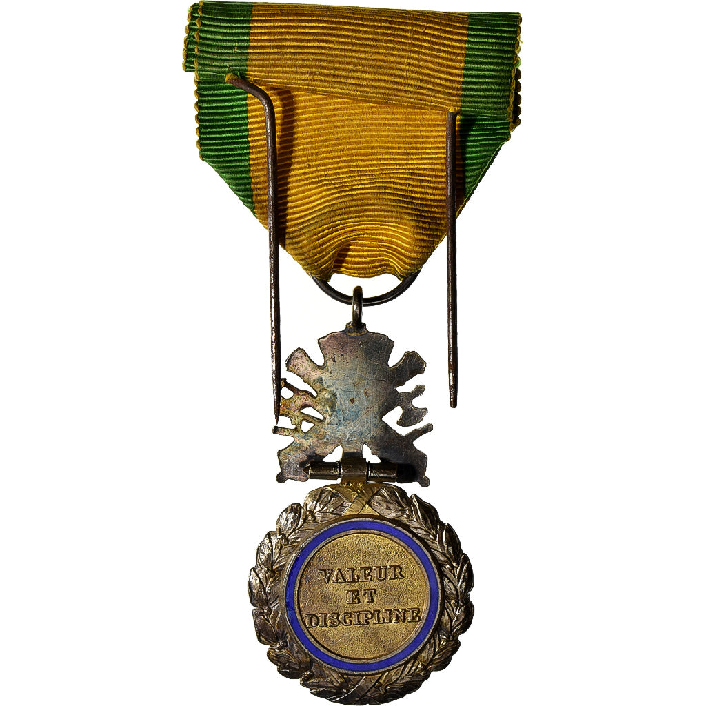 Francia, Troisième République, Valeur et Discipline, medaglia, 1870