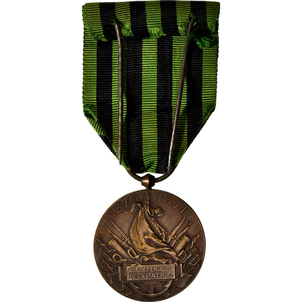 Francia, Aux Défenseurs de la Patrie, medaglia, 1870-1871, Ottima qualità