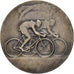 France, Medal, Cyclisme, Cycles Christophe, Silvered bronze, MS(63)