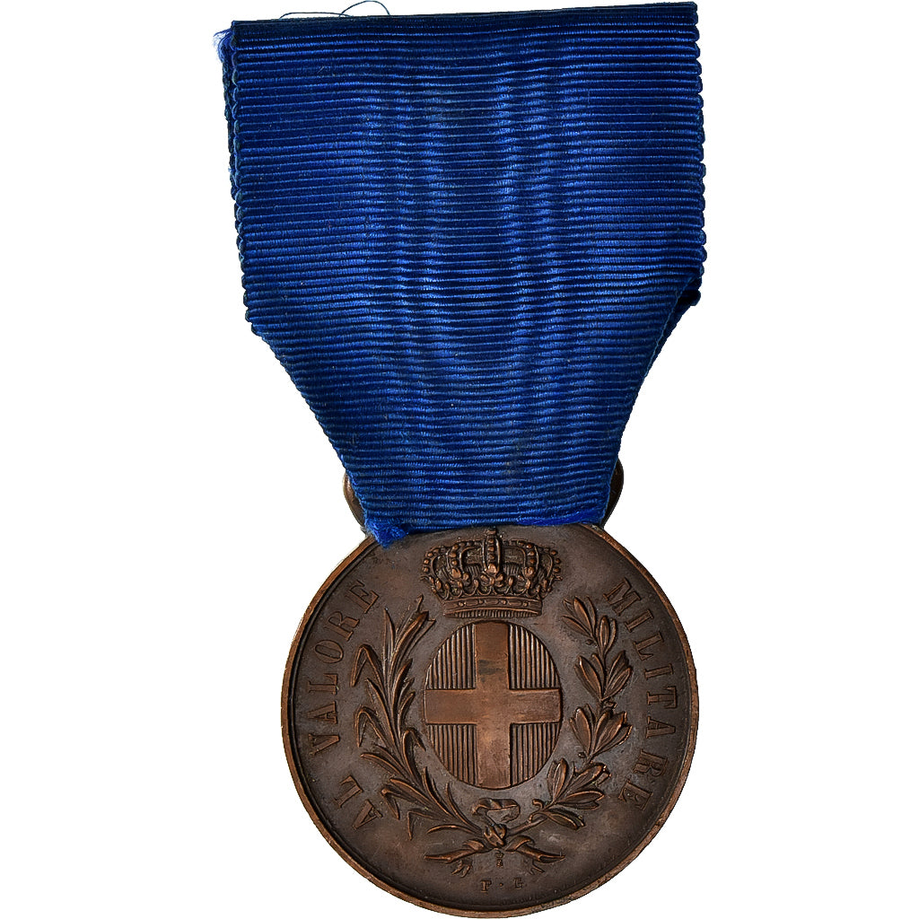 Italy, Guerre d'Italie, Al Valore Militare, Medal, Excellent Quality, Bronze, 31