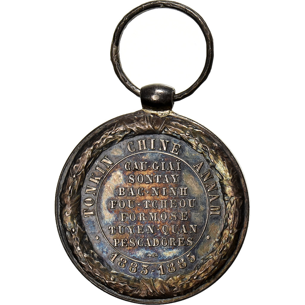 Francja, Campagne du Tonkin-Chine-Annam, medal, 1883-1885, Doskonała jakość