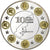 France, Médaille, 10 Ans de l'Euro, Monaco, Cuivre plaqué Argent, FDC