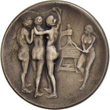 France, Medal, IIIème République, Le Journal, 100 rue Richelieu, Paris