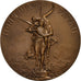 France, Medal, Union des Sociétés de Tir de France, 1886, Bronze, Dubois.H