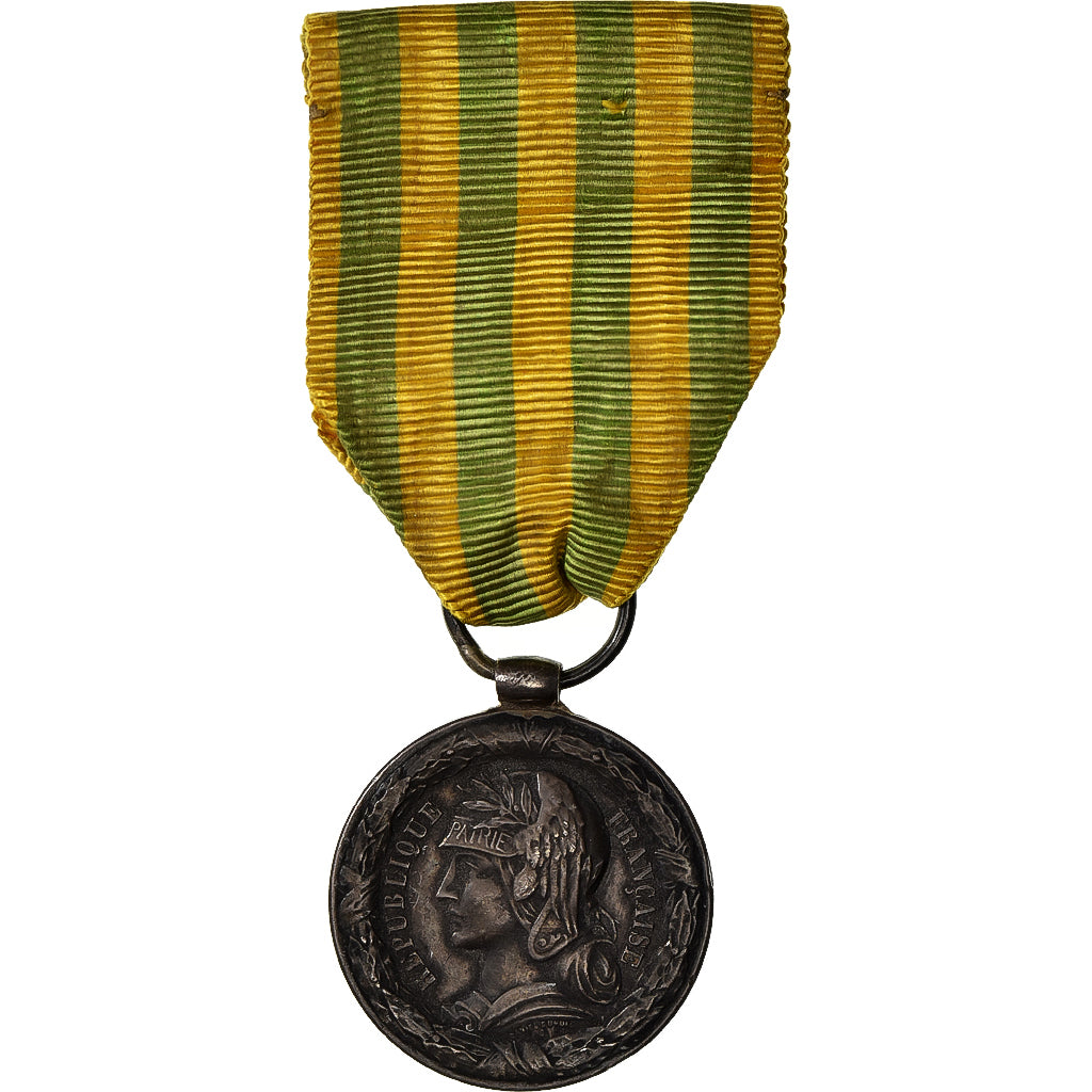 Frankrijk, Campagne du Tonkin-Chine-Annam, WAR, Medaille, 1883-1885, Heel goede