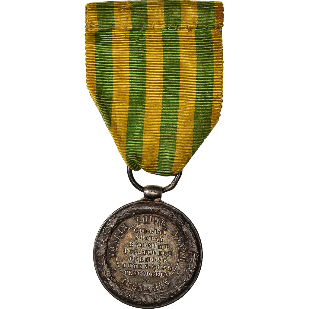 Frankrijk, Campagne du Tonkin-Chine-Annam, WAR, Medaille, 1883-1885, Heel goede